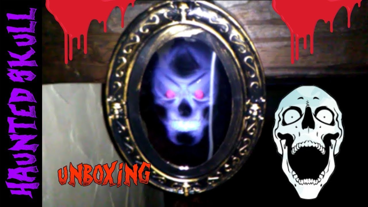 Animated Haunted Mirror Halloween Prop Unboxing! YouTube