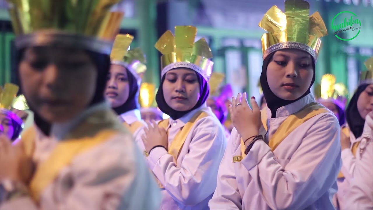 SPEKTAKULER || Tari Saman Pembukaan Malam Puncak hsn 2021 || Mahika Sidoarjo