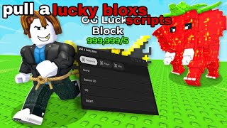 Pull A Lucky Blox Script Work, No Ads , Auto Brainrot Gd, Auto Secret , Auto Og