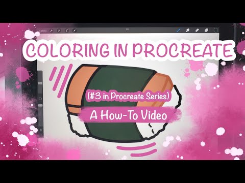 How To Color In Procreate