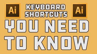 Adobe Illustrator keyboard shortcuts you should know!