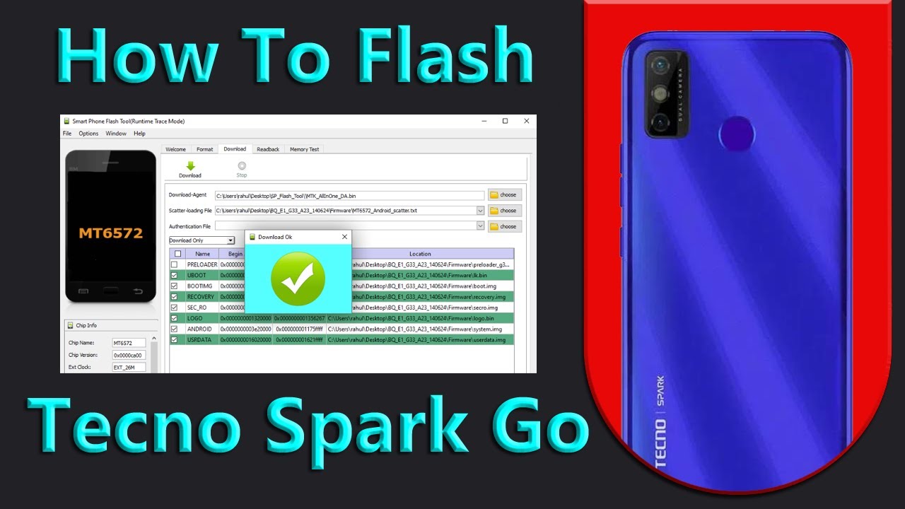 How To Flash Tecno Spark Go KE5 Stock Firmware Install Dead Boot Repair With Free Tool