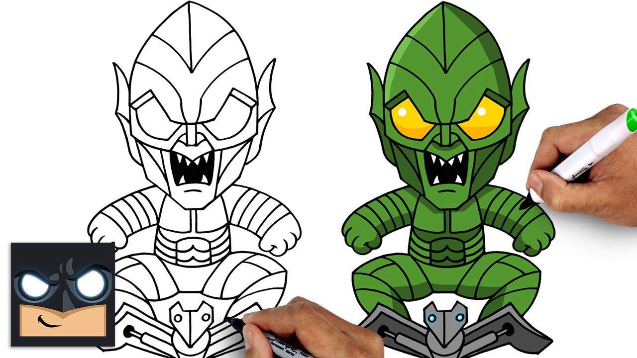 Richard Ramirez Green Goblin drawing | SHAMEberS