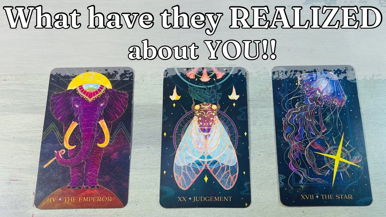 What Have They REALIZED about You?!?  Detailed Love Pick A Card Timeless Tarot reading