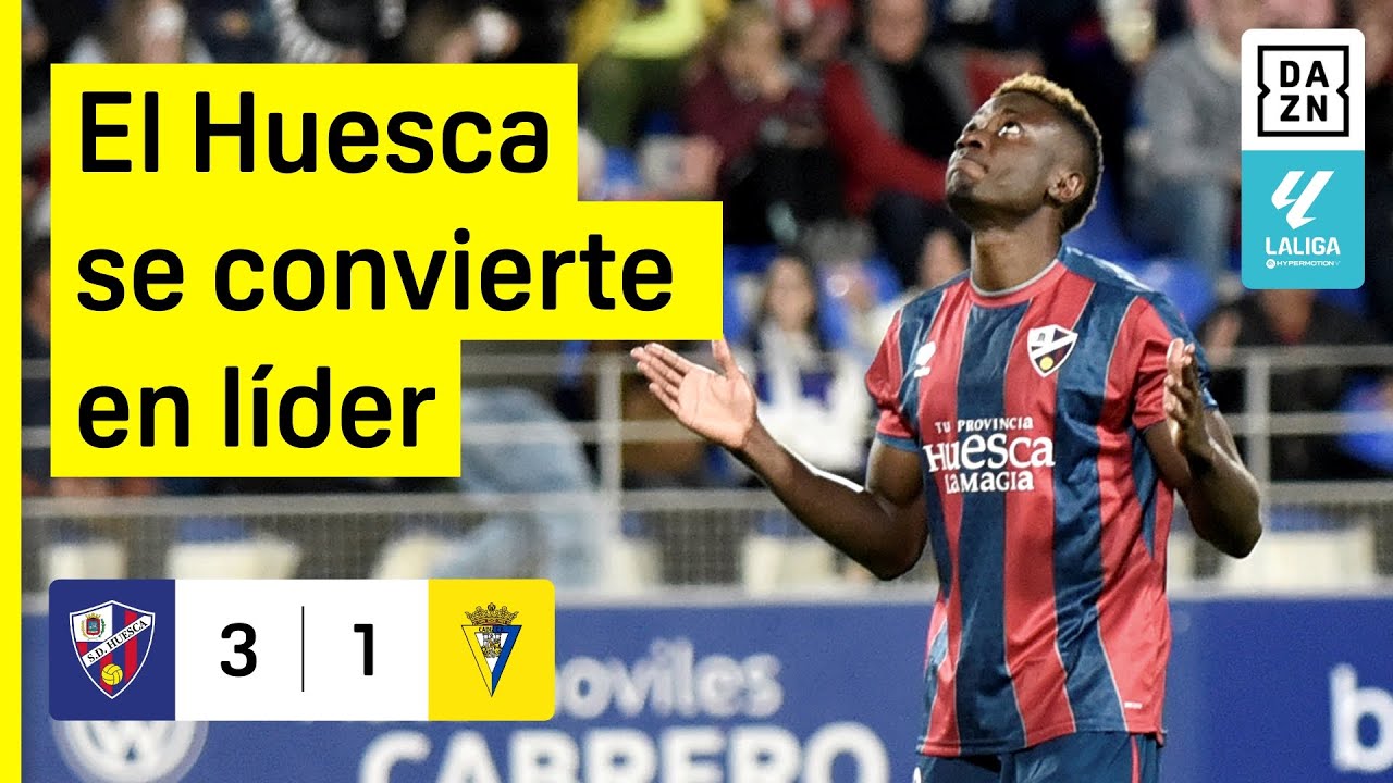 SD Huesca vs Cádiz CF (3-1) | Resumen y goles | Highlights LALIGA ...