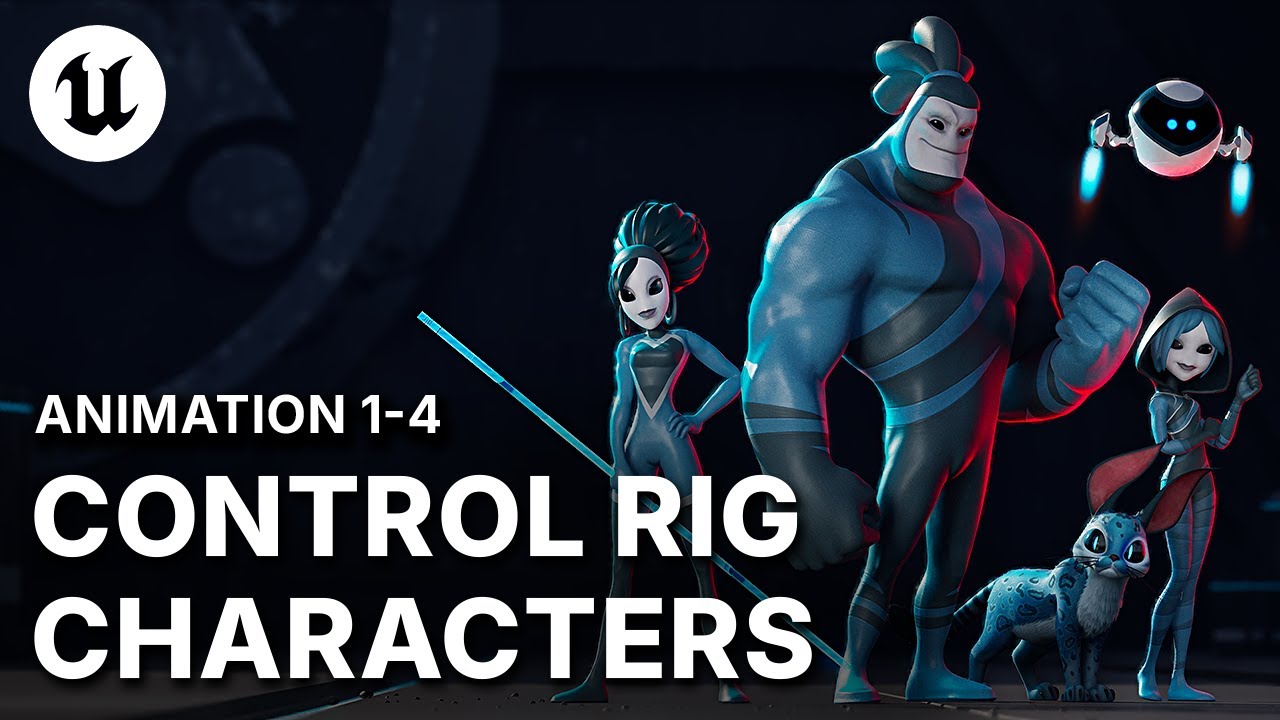 Stylized Animation Control Rig Characters in Unreal Engine 5