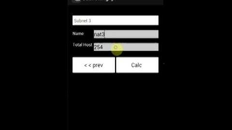 subnetting ip v4 calculator