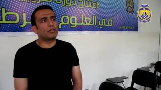 قيادة شرطة حلب الحرة || لقاء مع الملازم أول عاشق محمد