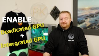 How to Enable iGPU with dGPU