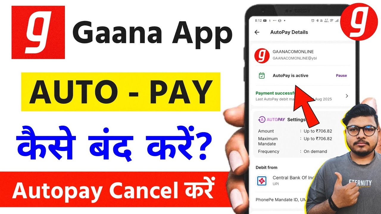 Gaana App Autopay Kaise Band Kare | How To Cancel Autopay In Gaana App | Gaana Plus Auto Renewal