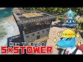 【ARK:SA建築】5×5マスで工業炉も入る!コンパクトタワー建築!【5×5 TOWER BUILD】