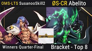 BFTT#79 - OMS-LTS|SusanooSkill2 VS ØS-CR|Abelito - Winners Quarters screenshot 5