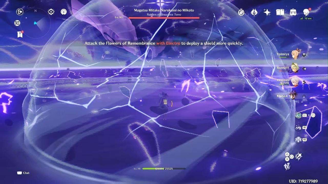 Yoimiya without food vs Baal 90