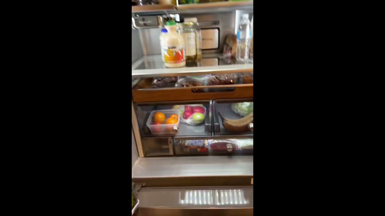 A KitchenAid French Door Refrigerator That Is The Largest Capacity Counter Depth In Its Class 
