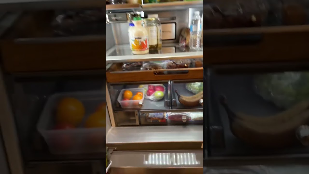 A KitchenAid French Door Refrigerator that is the largest capacity counter-depth  in its class. 💯