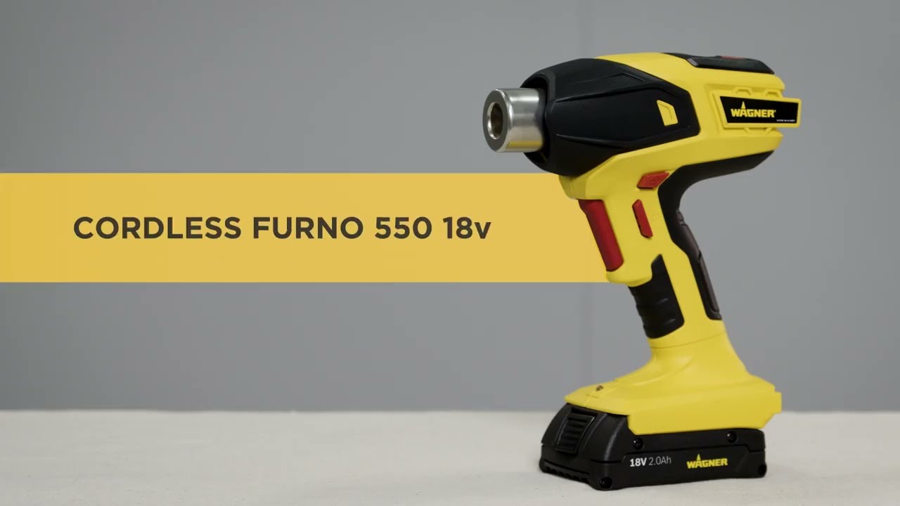 Wagner FURNO 550 18V Heat Gun - Overview