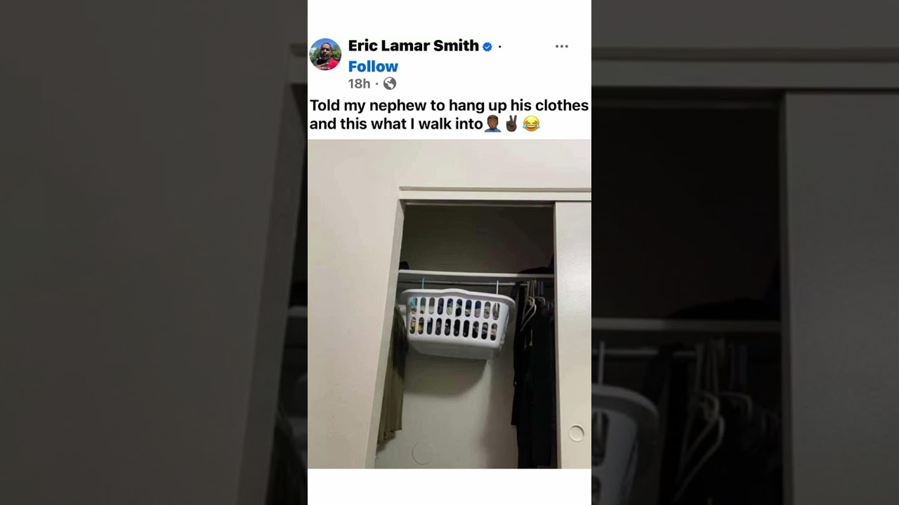 Hanging Up Clothes
