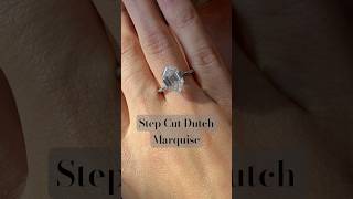 The perfect mix between an Emerald cut and a Marquise