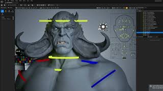 Troll test on Meta human rig