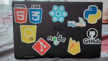 Coding/Programming laptop stickers from Amazon