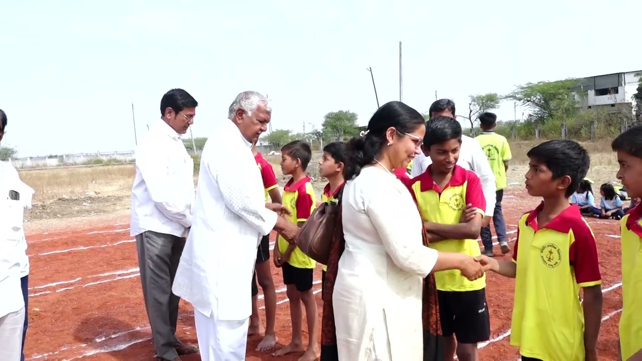 ज्ञानदीप प्राथमिक विद्यालय , धारूर क्रीडा महोत्सव 2025 - 26