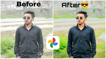 Photo editing in Google photos app | editing photo like iPhone |