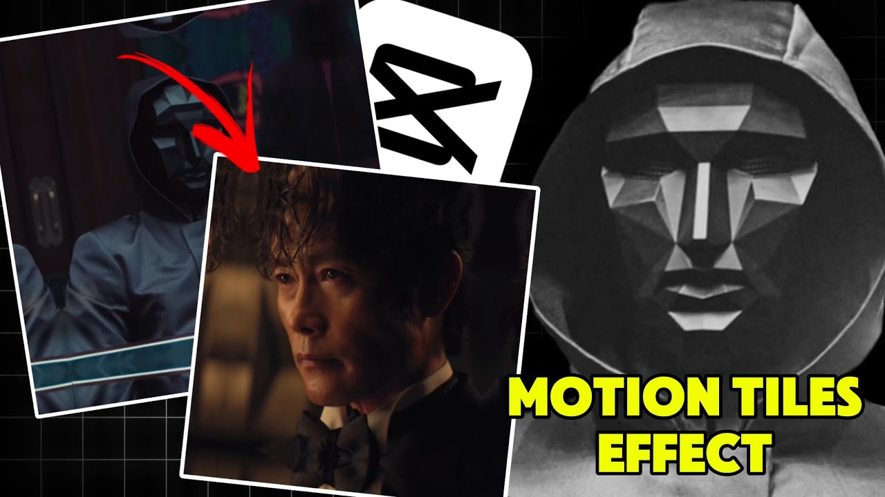 MOTION TILES effect on CAPCUT | CAPCUT TUTORIAL