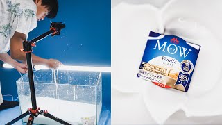 【MOW】室内でオシャレなアイスのCMを撮る方法