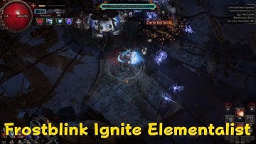Frostblink Ignite Elementalist 3.24 Necropolis - Path of Exile