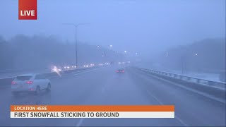 The Beast hits the road | Snow falls in the Quad Cities!