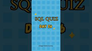 SQL quiz day 26 |what is the view in MySQL #mysqltutorials #sqlinterviewquestionsandanswers