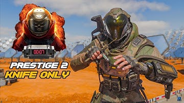 2nd Prestige WITHOUT Firing a Single Bullet! (BO7 Knife Only Challenge)