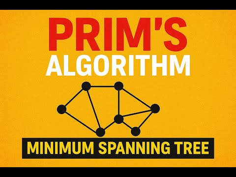 Prim’s Algorithm 📘 | Data Structures | GATE, NET, University Exams