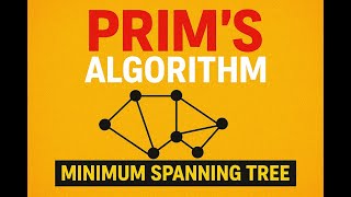 Prim’s Algorithm 📘 | Data Structures | GATE, NET, University Exams