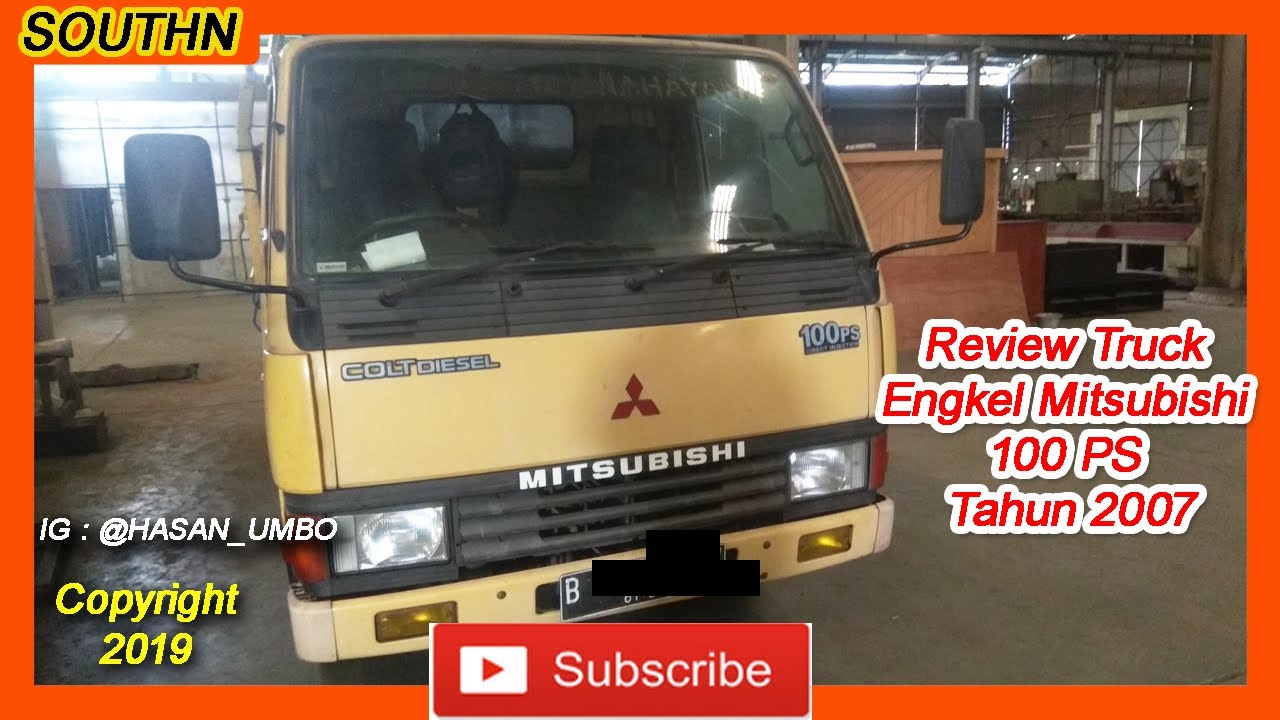 Review Truck Engkel Mitsubishi 100 PS Tahun 2007 Bahan 