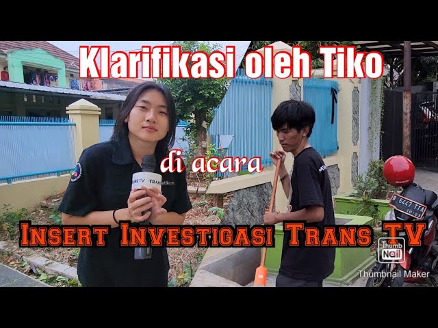 Pak RT, Tiko dan Bang Muh diwawancara Insert Trans TV class=