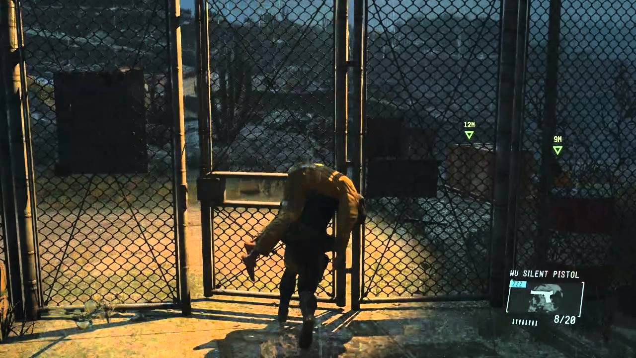 Metal Gear Solid V: Ground Zeroes Gameplay Part 2 - Crazy Cave Party! With Hostages!