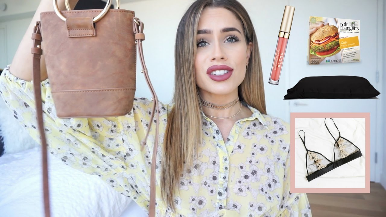 beautycon April Favorites 2017 (BEAUTY + FOOD + ACCESSORIES + BRAS)