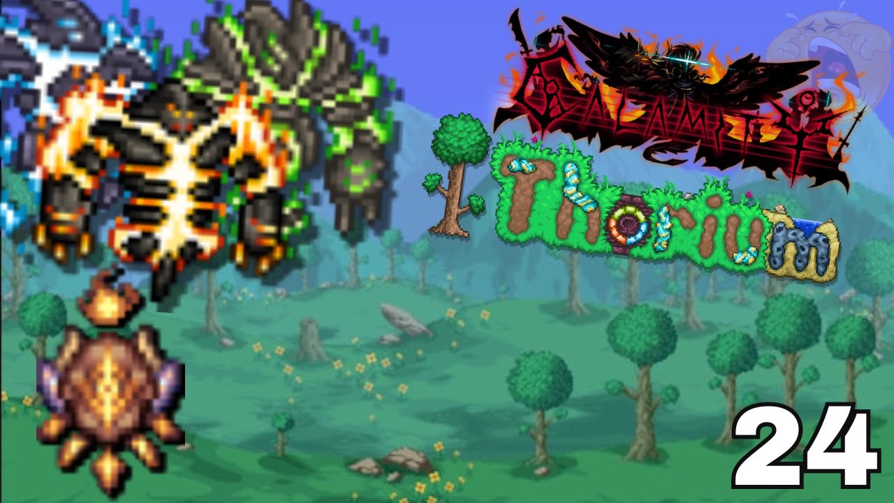 ADEUS THORIUM, THE PRIMORDIALS E RUNE OF KOS! Terraria Calamity/Thorium ...