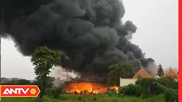 Xưởng Dép Tại Thành Phố Hồ Chí Minh Cháy Dữ Dội | Tin Tức 24h | ANTV