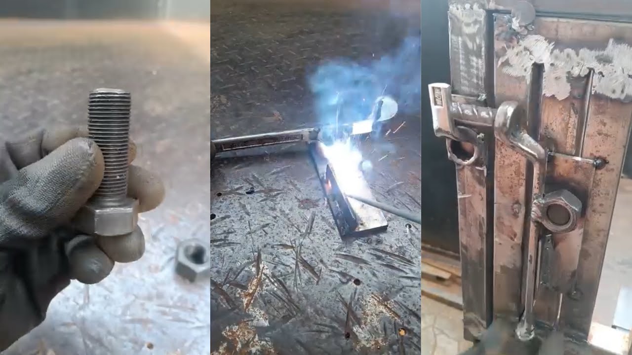 Homemade Door latch idea 💡 