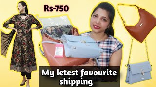 My Latest Shopping Collection From Ajio Ajio स क ढर सर शपग Ajio Kurta Set & Bag Haul