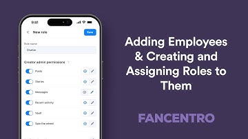 Adding Employees 👤 Creating & Assigning Roles to Them