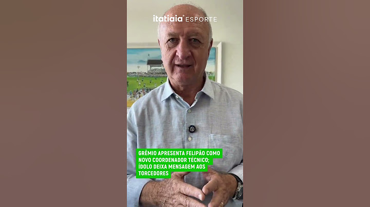 FELIPÃO É APRESENTADO COMO O NOVO COORDENADOR TÉCNICO DO GRÊMIO