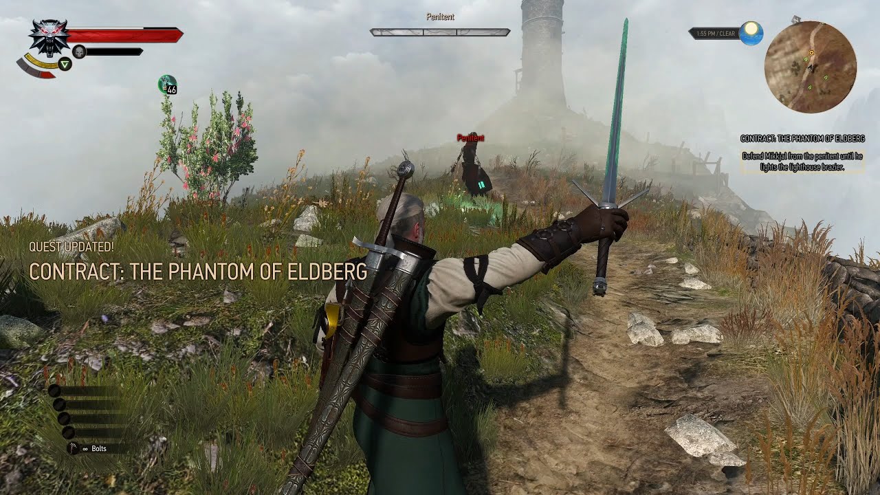 The Witcher 3: The Phantom of Eldberg contract - YouTube