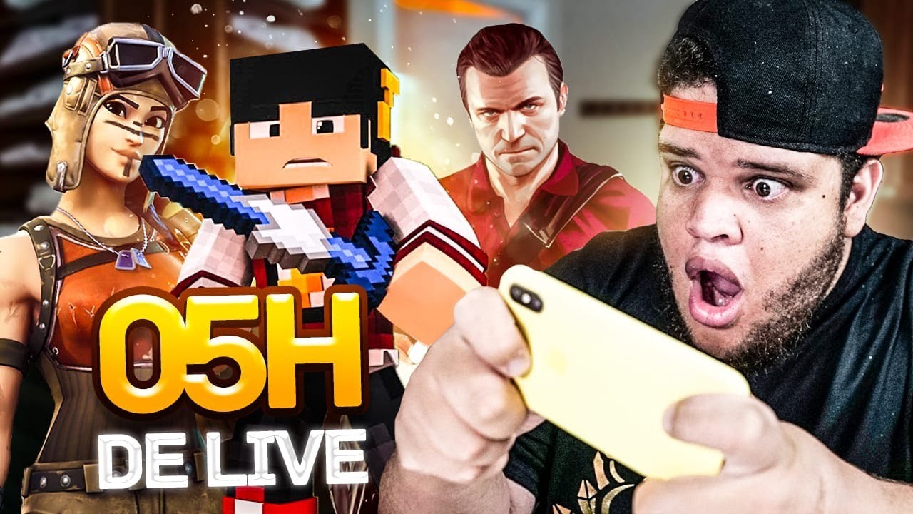 LIVE STREAM: 5 HORAS - BORA JOGAR ‹ EduKof ›