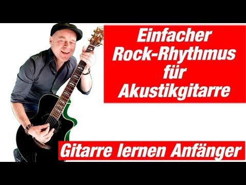 Abrocken auf der akustischen Gitarre- super einfach