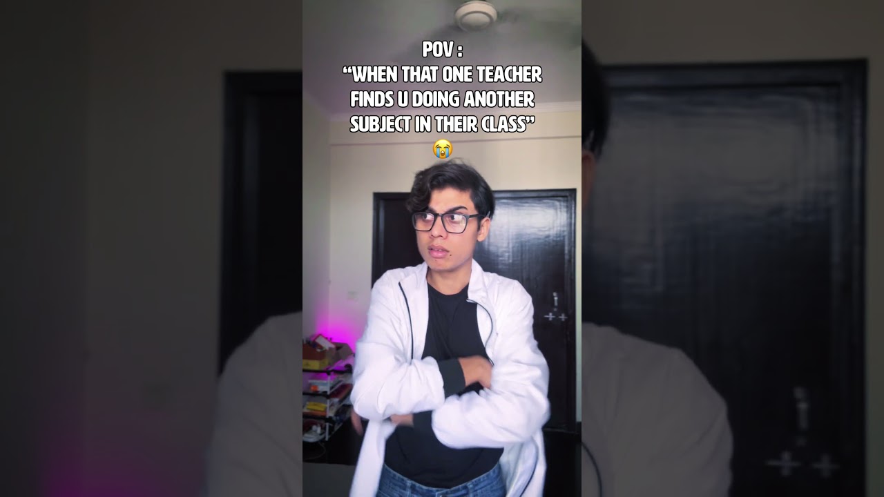 Teacher Finds You Doing Other Homework in thier Class 💀😂 | 