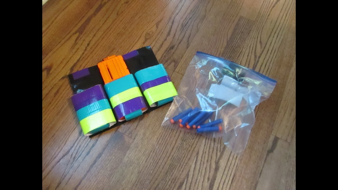 DIY Nerf Dump Pouch and Mag Holder YouTube