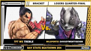 Bay State Beatdown 204 - Treble (Kazuya) VS DavudTwentySeven (Wolf) - SSBU Singles